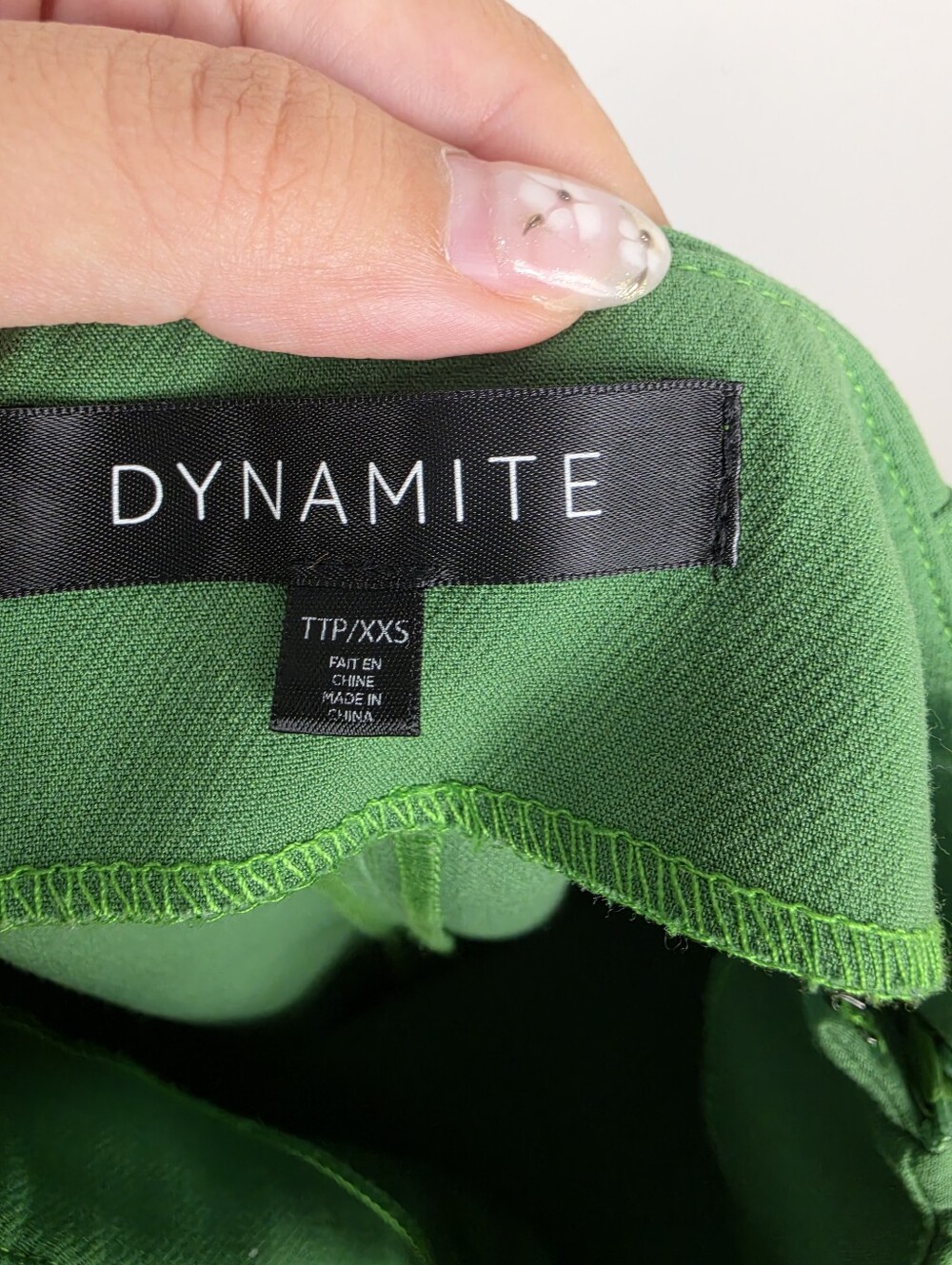 Dynamite Kelly Green Mini Skirt - Picture 6 of 9